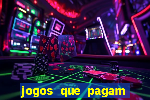 jogos que pagam dinheiro de verdade no pix